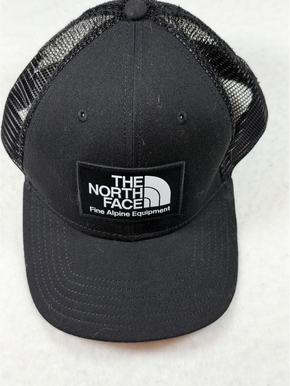 The North Face Black Mesh Trucker Hat Cap Unisex One Size